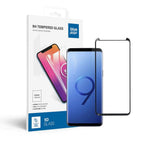SzkohartowanedoSamsungGalaxyS9PLUSfullglue-casefriendlyBlueStar5Dczarne1