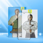 SzkoHartowane5DMrMonkeyGlass-AppleiPhone11czarnyAnti-StaticStrongHD3