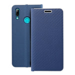 EtuizklapknaHuaweiPSmart2019LunaBookCarbonniebieskie1