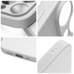 Pouzdro Roar Matte Glass Case Apple iPhone 14 Pro ocelové