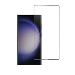 SzkohartowanedoSamsungGalaxyS23ULTRAfullglue-casefriendlyBlueStar5Dczarne2