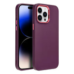 Pouzdo FRAME APPLE IPHONE 14 Pro Max fialová