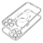 EtuinaiPhone13PROElectroMagCoverzgodnezMagSafesrebrne2