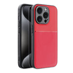 Pouzdro Forcell NOBLE APPLE IPHONE 15 Pro červené