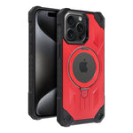 FuteraARMORMAGCOVERkompatybilnyzMagSafedoIPHONE15ProMaxczerwony9