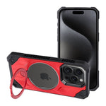 FuteraARMORMAGCOVERkompatybilnyzMagSafedoIPHONE15ProMaxczerwony1
