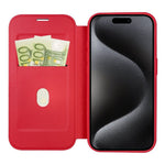 EtuizklapknaiPhone15PROMAXSmartMagzgodnezMagSafeczerwone3