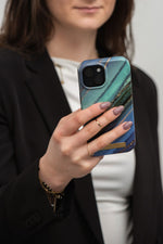EtuinaiPhone15PLUSForcellF-ProtectMiragezgodnezMagSafejademarble11