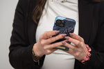 EtuinaiPhone15PLUSForcellF-ProtectMiragezgodnezMagSafeoceanmarble10