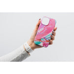 EtuinaiPhone16PROMAXForcellF-ProtectMiragezgodnezMagSafeMilitaryDrop-Testpinkmarble14