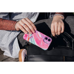EtuinaiPhone16PROMAXForcellF-ProtectMiragezgodnezMagSafeMilitaryDrop-Testpinkmarble17