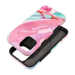 EtuinaiPhone16PLUSForcellF-ProtectMiragezgodnezMagSafeMilitaryDrop-Testpinkmarble1