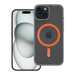 EtuinaiPhone15DropGlueColorfulRingMagCoverzgodnezMagSafepomaraczowe1