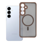 FuteradoSamsungS25PLUSFullMatteMagCoverzgodnyzMagSafebrzowy1