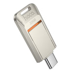 Pendrive32GBUSB30USBCHocoUD17nikiel1