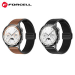 PasekdoSamsungGalaxyWatchForcellF-DesignFS20magnetycznyskraekologiczna22mmbrzowy11