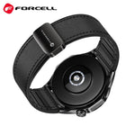 PasekdoSamsungGalaxyWatchForcellF-DesignFS20magnetycznyskraekologiczna22mmbrzowy8