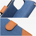 EtuizklapknaiPhone17PROMAXJeansBookniebieskie5
