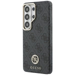 GUESSfuteradoSAMSUNGS26UltraGUHMS26LP4GRMDEK4GRhinestoneRoundLogoMagSafeczarny2