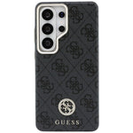 GUESSfuteradoSAMSUNGS26UltraGUHMS26LP4GRMDEK4GRhinestoneRoundLogoMagSafeczarny3