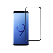 SzkohartowanedoSamsungGalaxyS9PLUSfullglue-casefriendlyBlueStar5Dczarne2