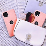 132803 3 pouzdro forcell soft touch silicone apple iphone 11 max 6 5 praskova ruzova vyrez na logo