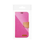 609205 16 pouzdro canvas mercury book apple iphone 13 pro max ruzove