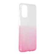 610914 1 pouzdro forcell shining samsung galaxy a13 transparent ruzove
