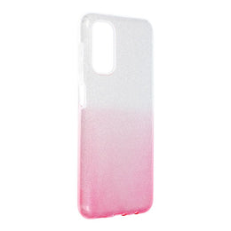 610914 1 pouzdro forcell shining samsung galaxy a13 transparent ruzove