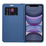 EtuizklapknaiPhone11LunaBookCarbonniebieskie11