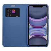 EtuizklapknaiPhone11LunaBookCarbonniebieskie11
