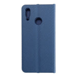 EtuizklapknaHuaweiPSmart2019LunaBookCarbonniebieskie2