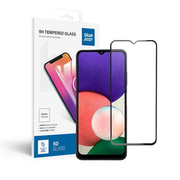 SzkohartowanedoSamsungGalaxyA225Gfullglue-casefriendlyBlueStar5Dczarne1