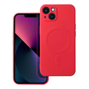 FuteradoiPhone13SiliconeMagCoverzgodnyzMagSafecameraprotectionczerwony1