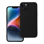 FuteradoiPhone14PLUSSiliconeMagCoverzgodnyzMagSafecameraprotectionczarny1