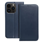 Pouzdro Smart Magneto APPLE IPHONE 14 PRO MAX navy blue