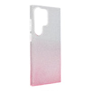 650409 4 pouzdro forcell shining samsung galaxy s23 ultra transparent ruzove