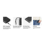 PowerbankzgodnyzMagSafeVegerMagOnVP1151-W1151PDQC302A20Wzadowaniemindukcyjnym10000mAhbiay0INT25