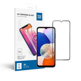 SzkohartowanedoSamsungGalaxyA145Gfullglue-casefriendlyBlueStar5Dczarne1