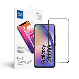 SzkohartowanedoSamsungGalaxyA545Gfullglue-casefriendlyBlueStar5Dczarne1