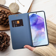 EtuizklapknaXiaomiRedmiNOTE12PRO5GLunaBookCarbonniebieskie13
