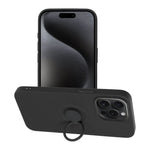 FuteradoiPhone15PROMAXSiliconeRingczarny1