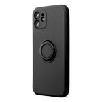 FuteradoiPhone15PROMAXSiliconeRingczarny5