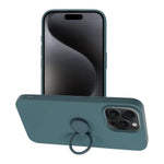 FuteradoiPhone15PROMAXSiliconeRingzielony1