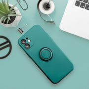 FuteradoiPhone15PROSiliconeRingzielony5