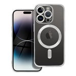 EtuinaiPhone14PROElectroMagCoverzgodnezMagSafesrebrne1