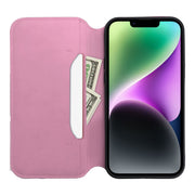 EtuizklapknaiPhone15PLUSDualPocketBookjasnorowe4