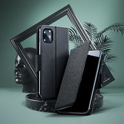 Pouzdro Fancy Book APPLE IPHONE 15 PRO MAX černé