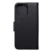 Pouzdro Fancy Book APPLE IPHONE 15 PRO MAX černé