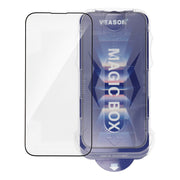 SzkoHartowane6DProVeasonEasy-InstallGlassAplikator-doIphone14Proczarny5